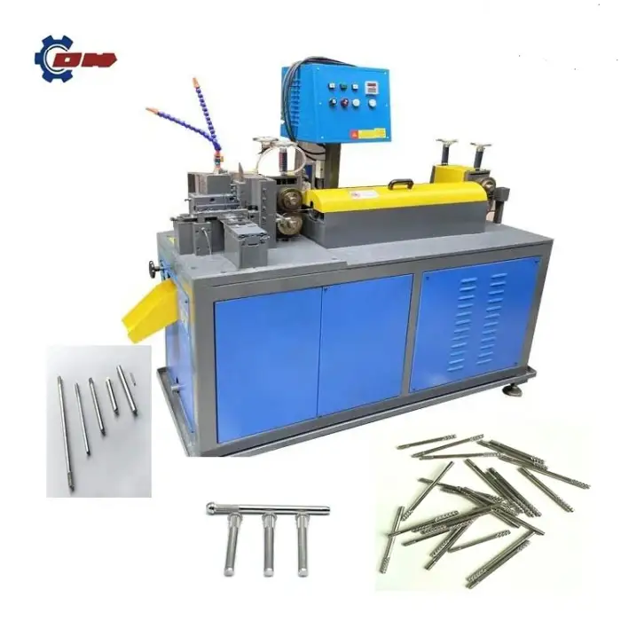 Automatic wire knurling machine  wire craft rolling machine