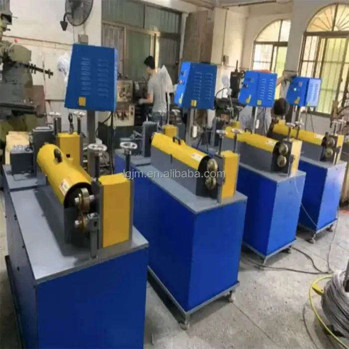 Automatic wire knurling machine  wire craft rolling machine