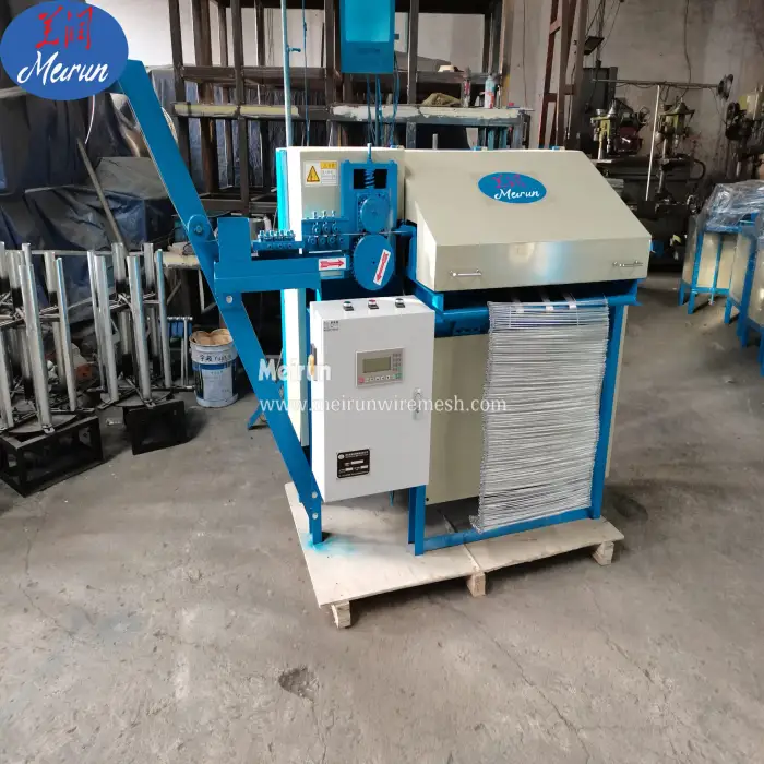 pvc welded wire mesh machine Double Loop Tie Wire Machine wire ring making machinery automatic