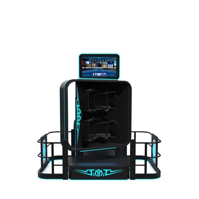 Funspace Roller Coaster 360 Virtual Reality Gaming System Vr 180 Chair Racing Game Simulator