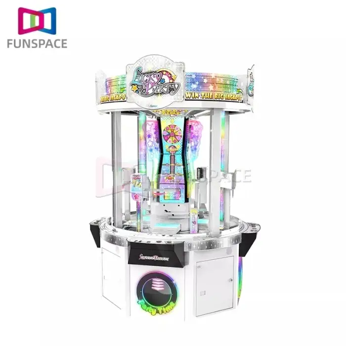 4 Players Jackpot Gift Stack Arcade Gift Machines For Shopping Mall