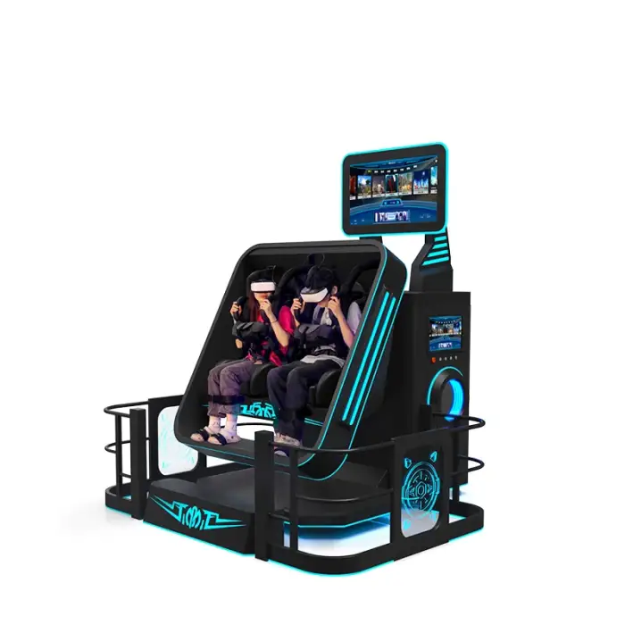 Funspace Roller Coaster 360 Virtual Reality Gaming System Vr 180 Chair Racing Game Simulator