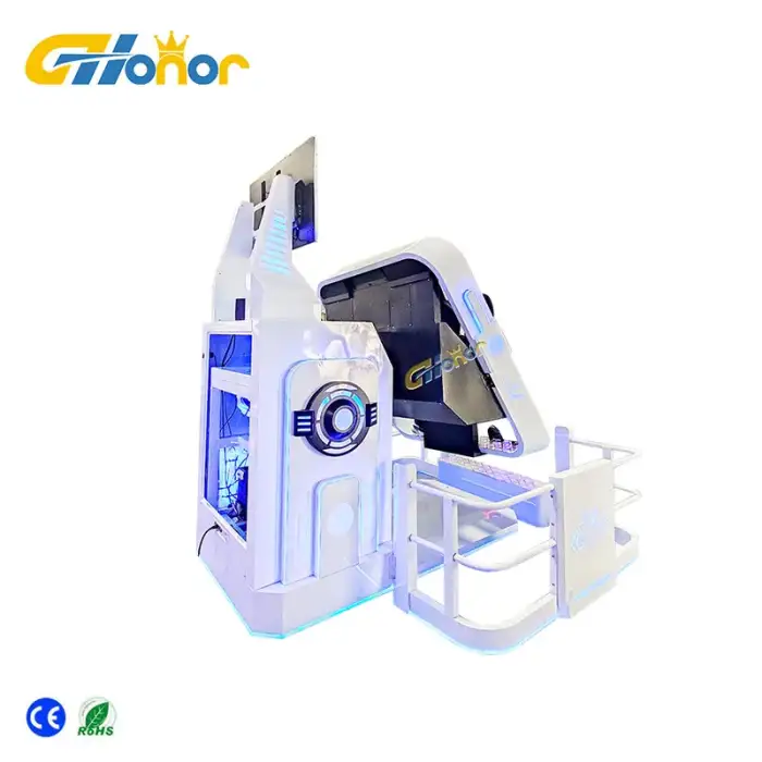 Amazing virtual game machine Double Vr 360 Chair Simulator Arcade Game Simulator for Shopping Hall