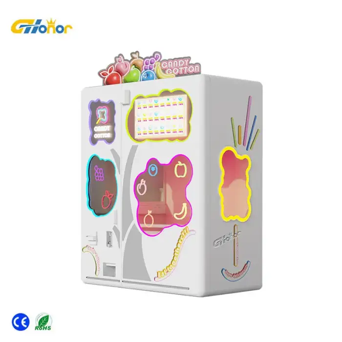 Flower Cotton Candy Machine Vending Machine Commercial Cotton Candy Machine For Sale