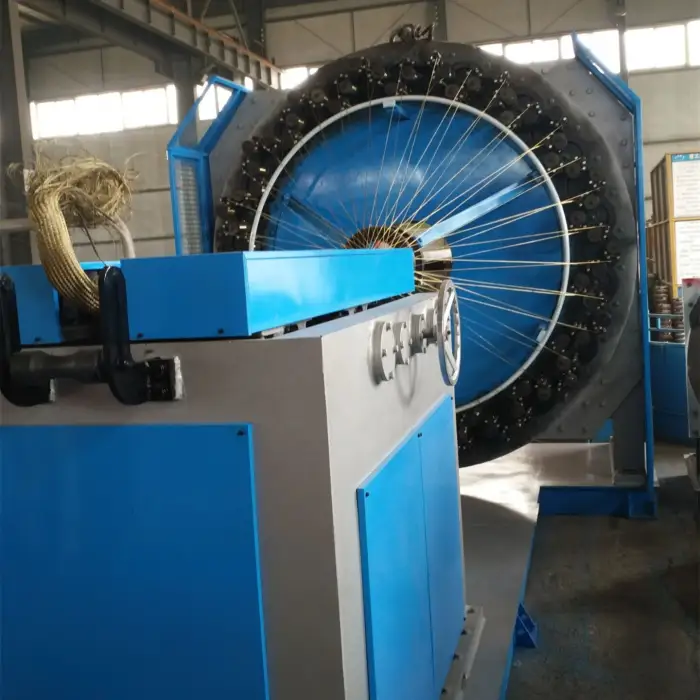 Stainless steel copper wire braiding machine