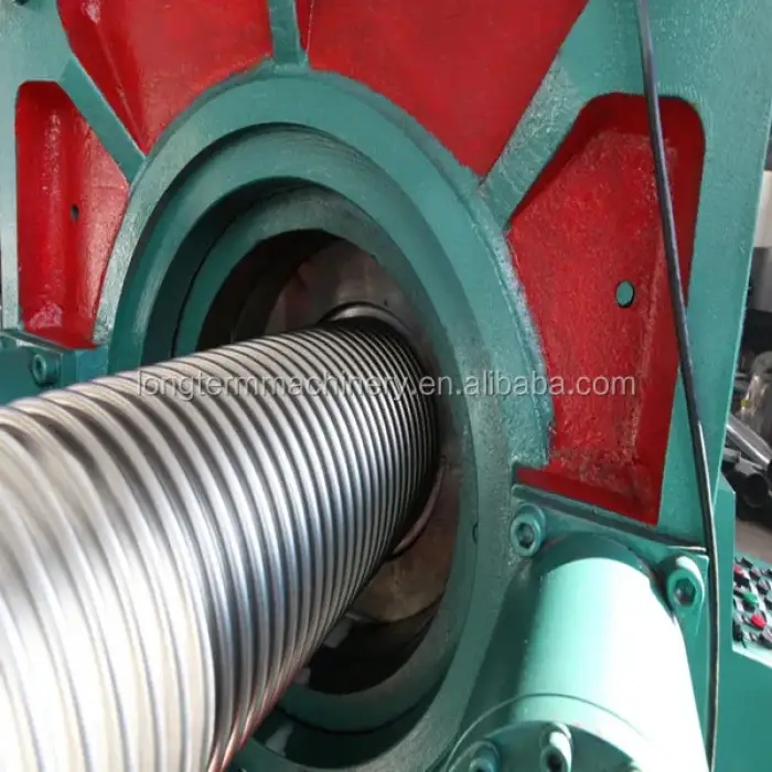 corrugated flexible steel pipe making machine