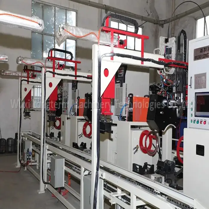 Africa LPG gas cooking cylinder production line, turnkey whole production line solution solver