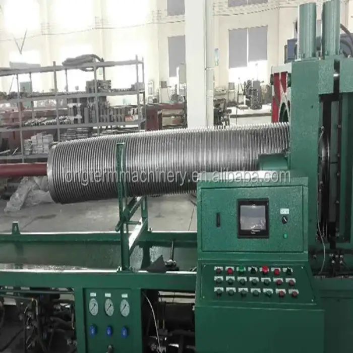 corrugated flexible steel pipe making machine