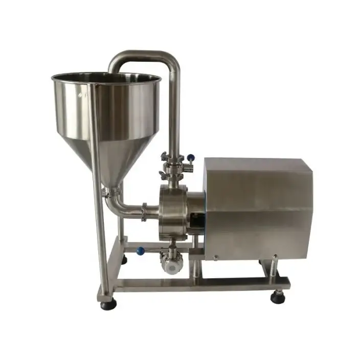 TRL-B milk pasteuriser and homogeniser vacuum emulsifier mixer homogenizer ice cream homogenizer