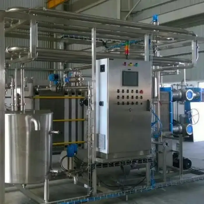 UHT milk production line uht equipment dairy milk machines