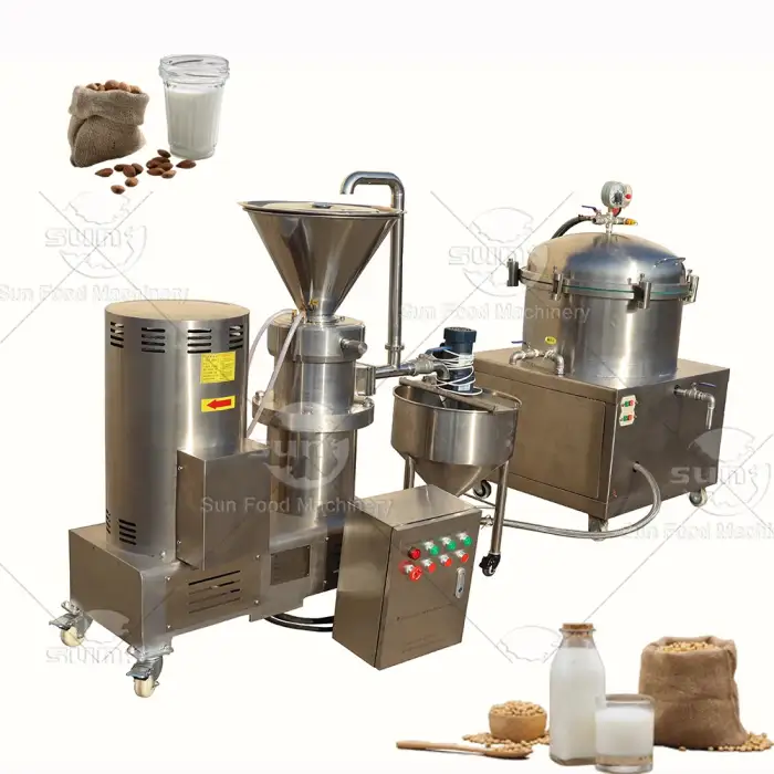 Nut Milk Production Line peanut milk machine bean almond cashew nut milk maker soybean machine soy milk extractor