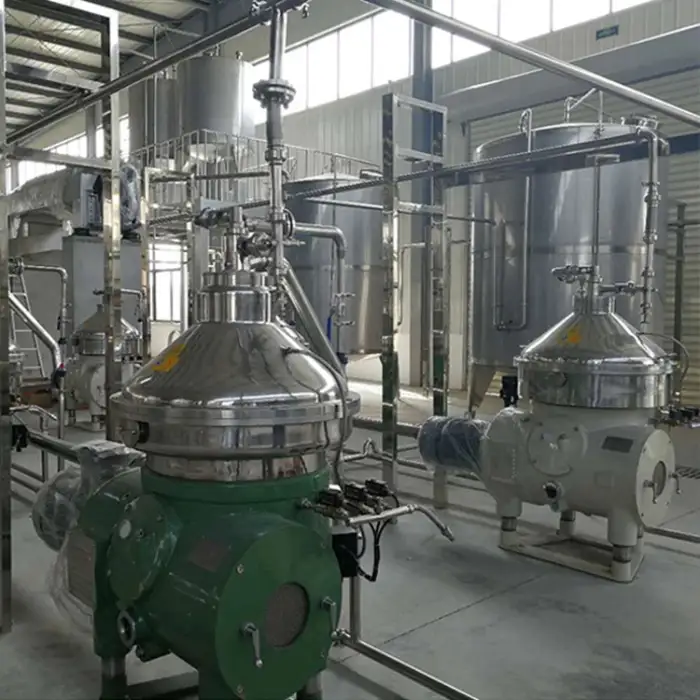 Milk Separator Machine Safety Centrifugal Electrical Milk Cream Separator Machine