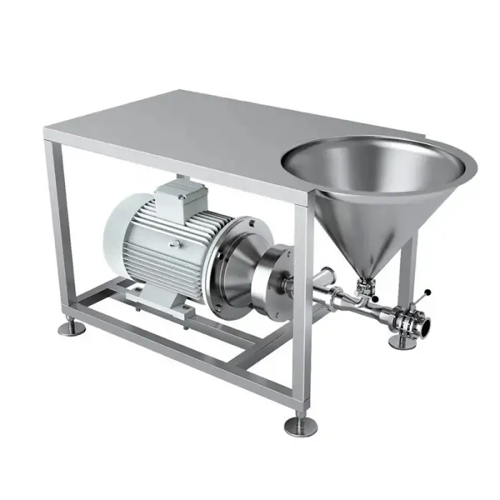 TRL-B milk pasteuriser and homogeniser vacuum emulsifier mixer homogenizer ice cream homogenizer