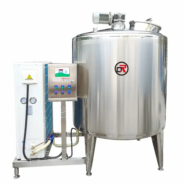 500L Sanitary dairy farm dairy equipment Horizontal milk pasteurization machine