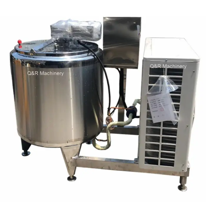 500L Sanitary dairy farm dairy equipment Horizontal milk pasteurization machine