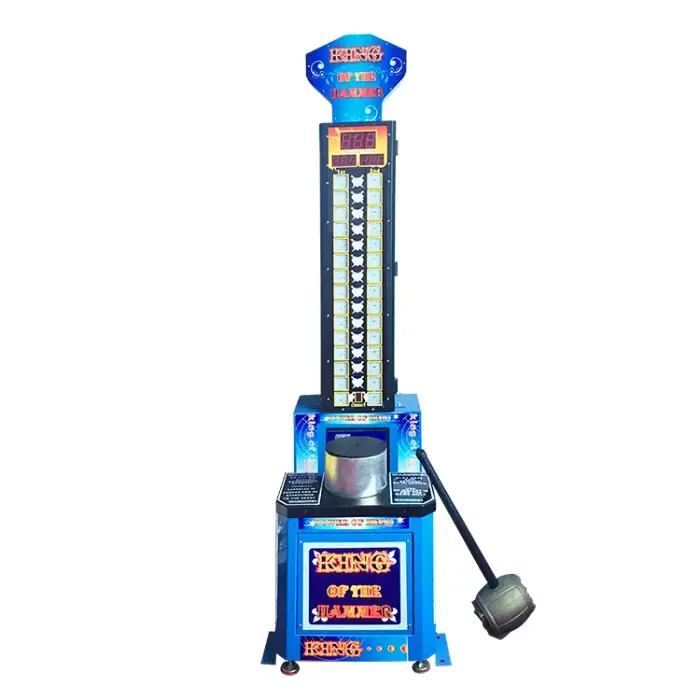 Children King of Hammer Arcade Redemption Hammer Hitting Game Coin Operated Game Machine