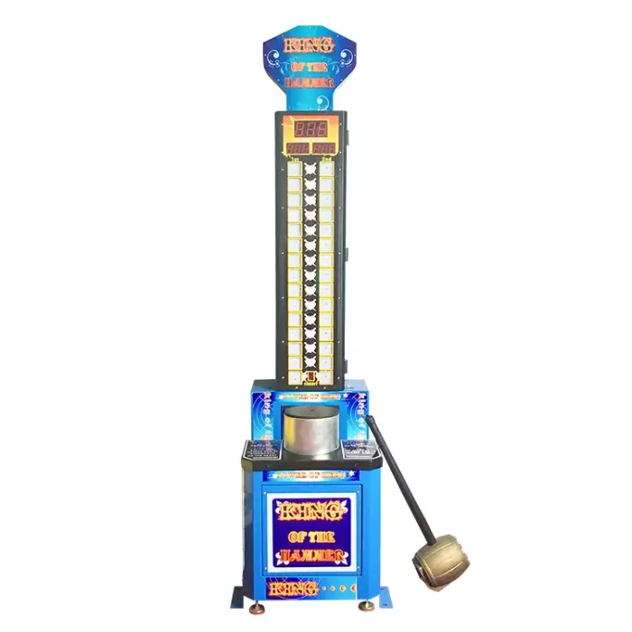 Children King of Hammer Arcade Redemption Hammer Hitting Game Coin Operated Game Machine