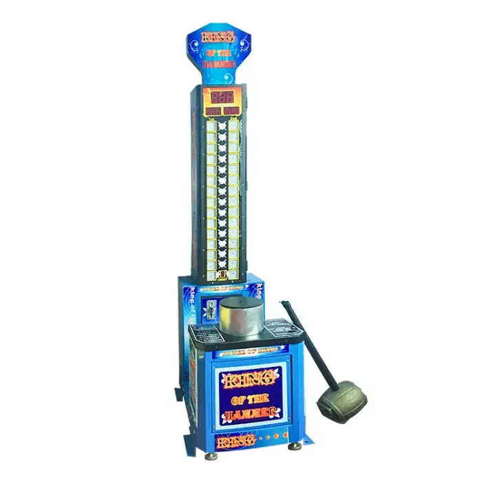 Children King of Hammer Arcade Redemption Hammer Hitting Game Coin Operated Game Machine