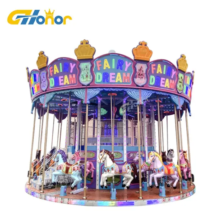 Racing simulator cockpit Carousel mini ride  Ride carousel amusement For Sale