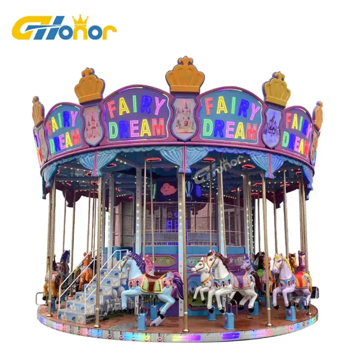 Racing simulator cockpit Carousel mini ride  Ride carousel amusement For Sale