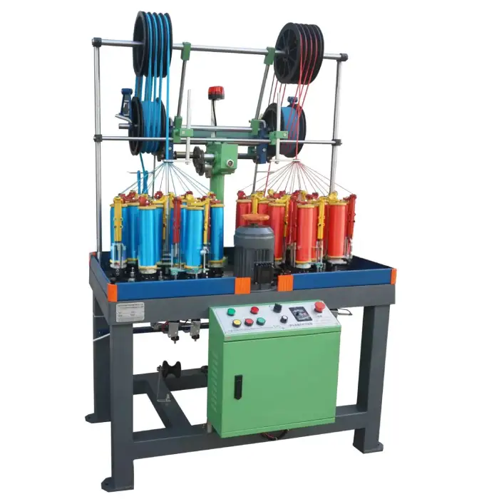 Wire Harness Braiding Machine For Engineering Cord Rope Knitting Machine