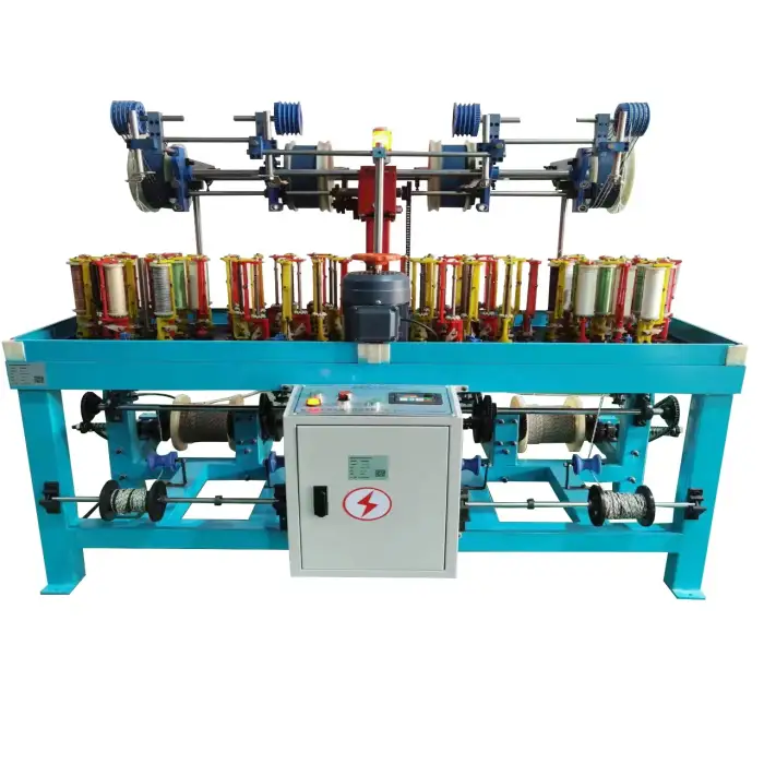 130 type 24 spindle Rope braiding machine Mountaineering rope braiding machine Safety rope braiding machine