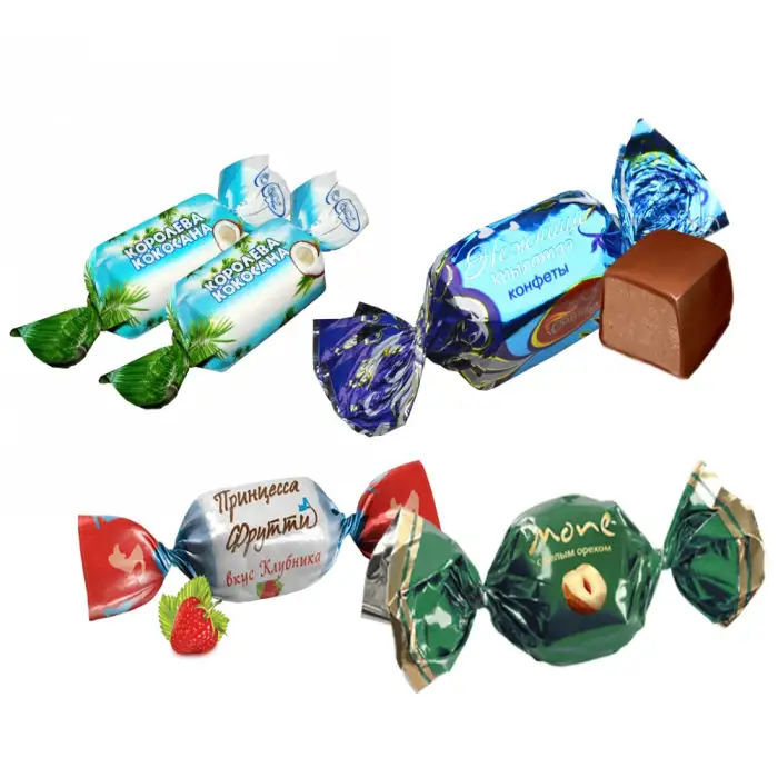 Double Twist Candy Packing Machine Chocolate Double Twist Wrapping Machine