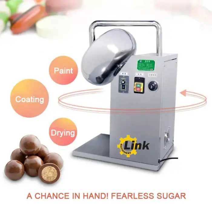 Chocolate Peanut Candy Coating Machine