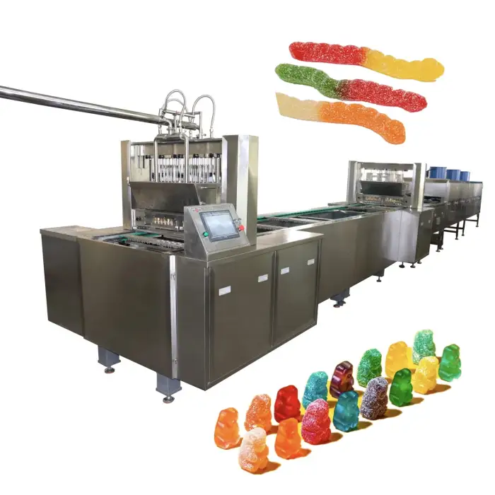 Jelly Candy Depositing Production Line Gummy Bear Making Machine Jelly Candy Making Machine