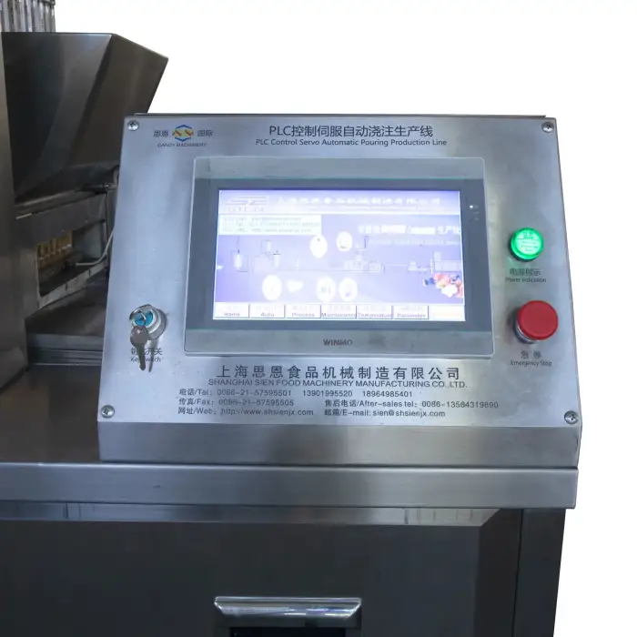 Jelly Candy Depositing Production Line Gummy Bear Making Machine Jelly Candy Making Machine