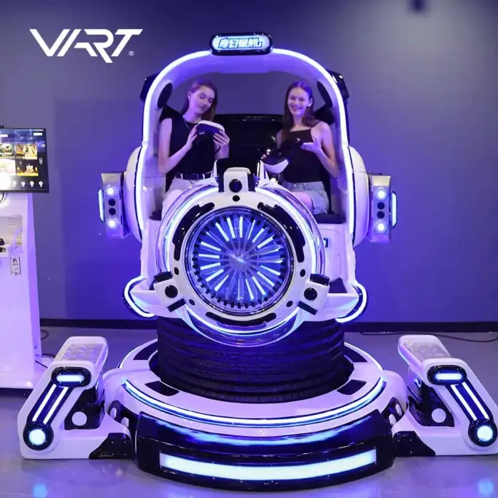 VART latest  equipment 9d virtual reality roller coaster simulator vr game machine