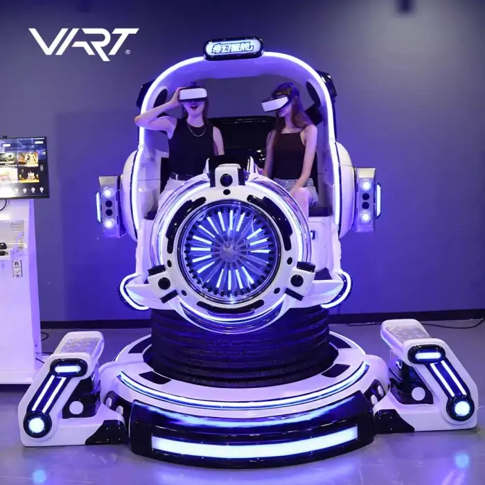 VART latest  equipment 9d virtual reality roller coaster simulator vr game machine