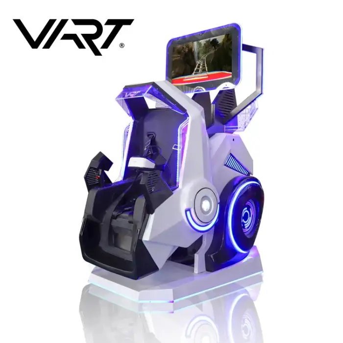 High Quality VR Machine 9DVR 32 Inch Indoor Fiber Glass VR Roller Coaster 360 Simulator 9D Virtual Reality VART 360 VR Chair