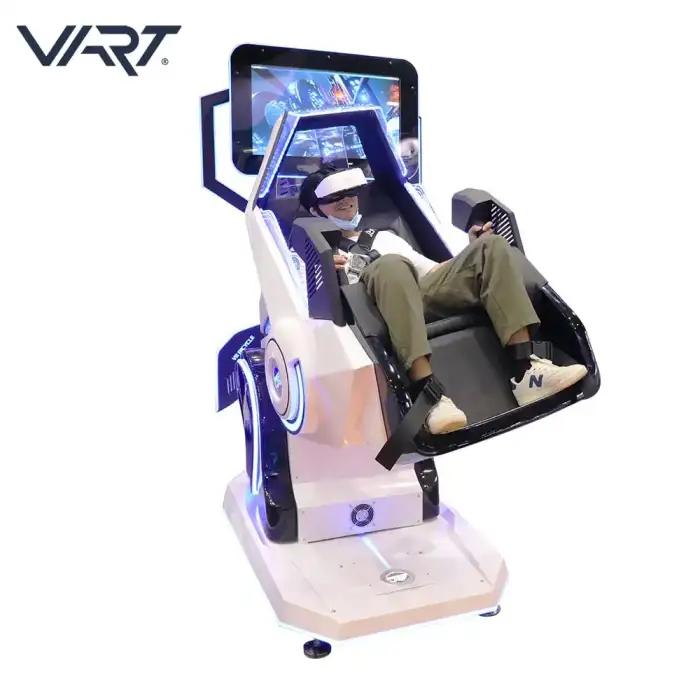 High Quality VR Machine 9DVR 32 Inch Indoor Fiber Glass VR Roller Coaster 360 Simulator 9D Virtual Reality VART 360 VR Chair