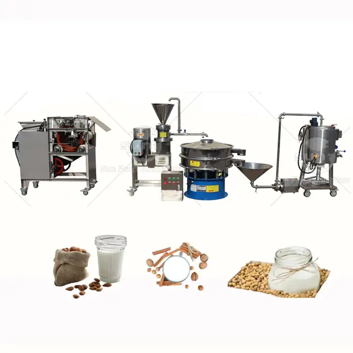 Electric soy-milk maker nut soybean milk maker machine with filter peanut almond milk machine