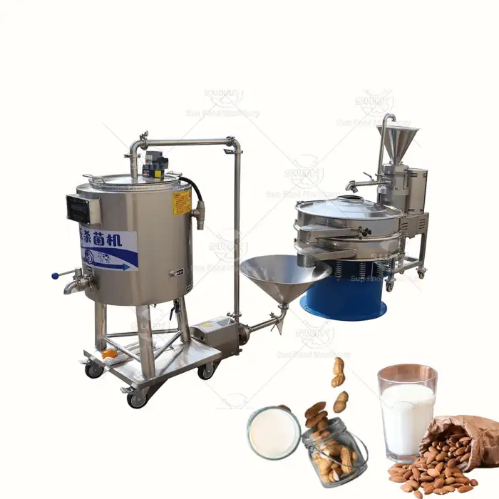 Electric soy-milk maker nut soybean milk maker machine with filter peanut almond milk machine