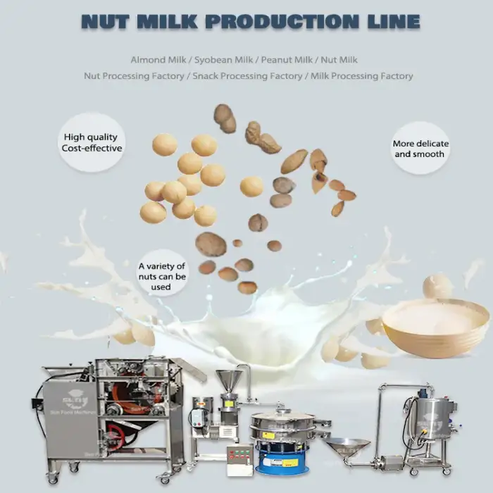 Electric soy-milk maker nut soybean milk maker machine with filter peanut almond milk machine