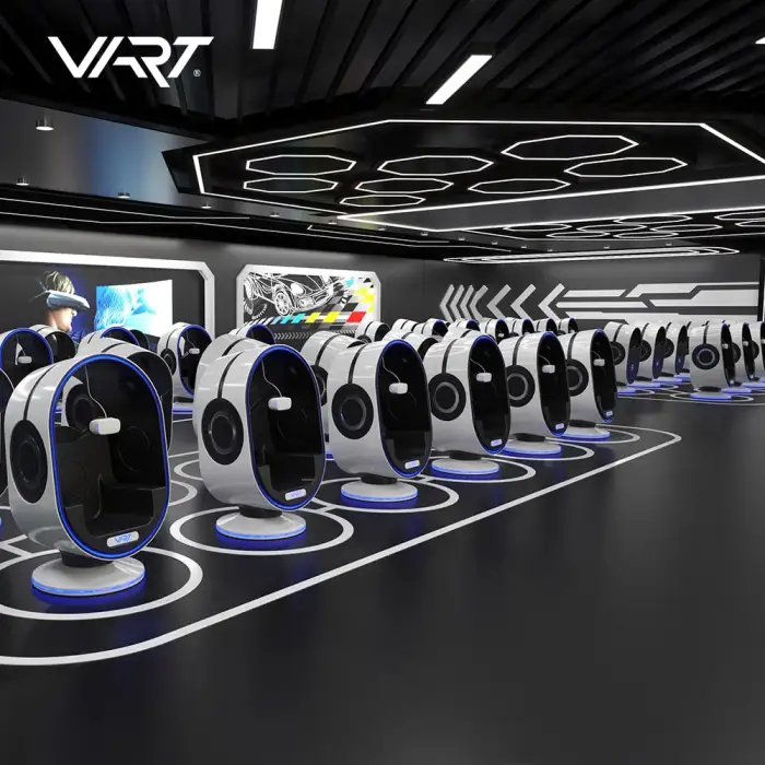 2022 VART New Arrival Products 1 Seat Egg VR Self Service Virtual Reality Chair 9D Egg VR Cinema