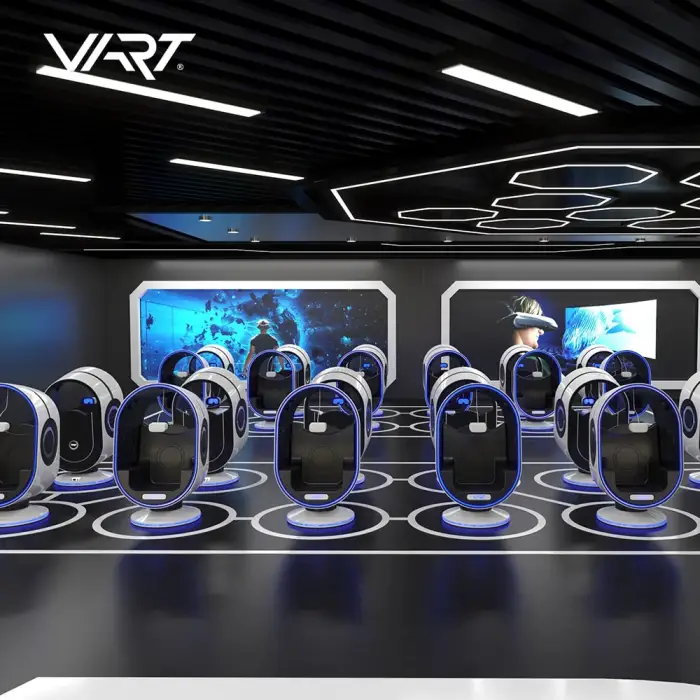 2022 VART New Arrival Products 1 Seat Egg VR Self Service Virtual Reality Chair 9D Egg VR Cinema