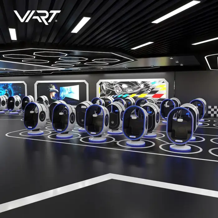 2022 VART New Arrival Products 1 Seat Egg VR Self Service Virtual Reality Chair 9D Egg VR Cinema