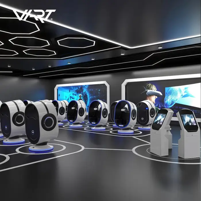 2022 VART New Arrival Products 1 Seat Egg VR Self Service Virtual Reality Chair 9D Egg VR Cinema