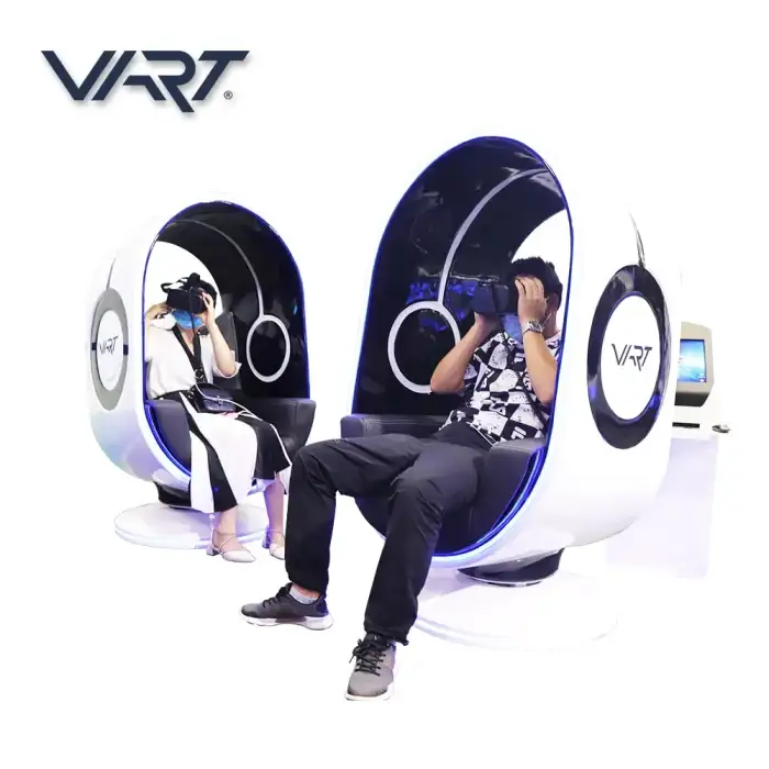 2022 VART New Arrival Products 1 Seat Egg VR Self Service Virtual Reality Chair 9D Egg VR Cinema