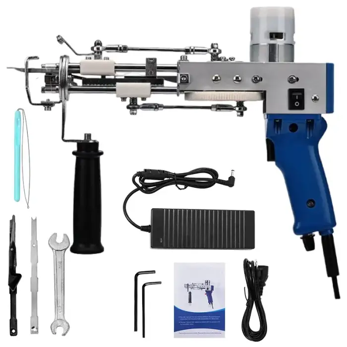 TD Tufting Carpet Weaving Machine Electric Hand Rug Making Tufting Gun Cut Pile Carpet Tufting Gun Braiding machine