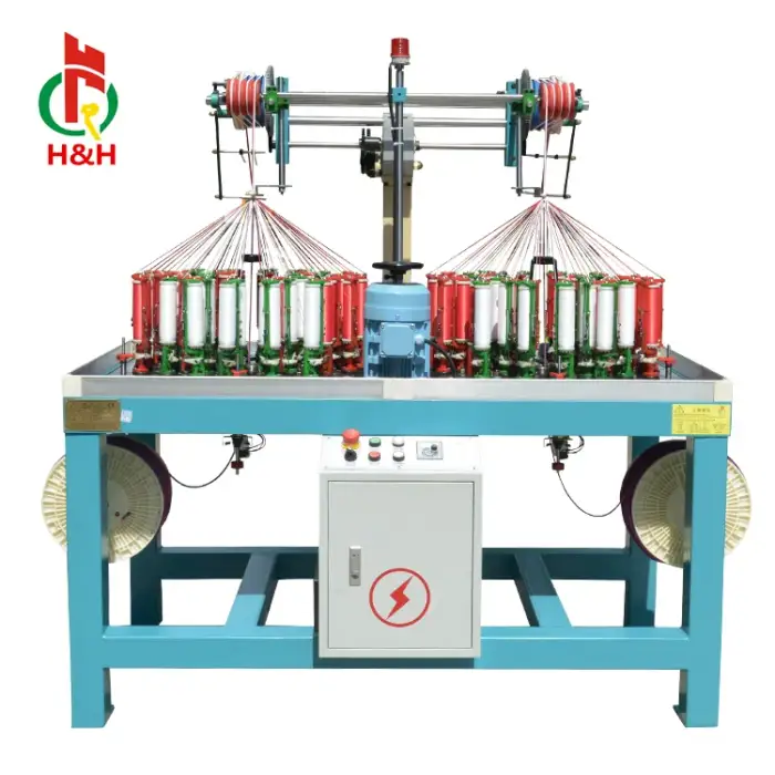 Henghui Fast Speed High Output Knitting Braiding Machine Textile Braiding Machine