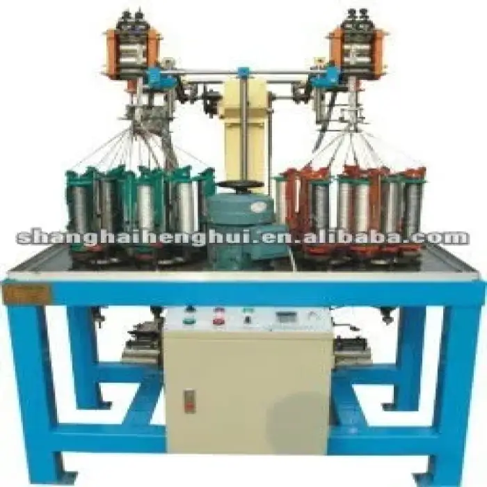 Henghui Factory Direct Sale Fast Speed High Output Knitting Braiding Machine Textile Braiding Machine