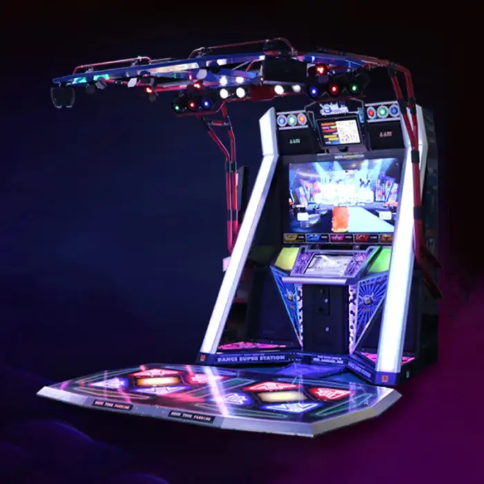 Indoor commercial amusement park charming video game arcade mall large equipment dance E dance famous dance arcade coin-operated