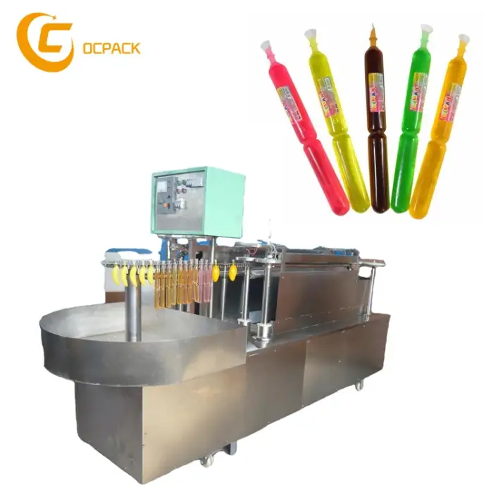 Jelly Stick Ice Candy Ice Pop Fruit Ice Lolly Packing Machine