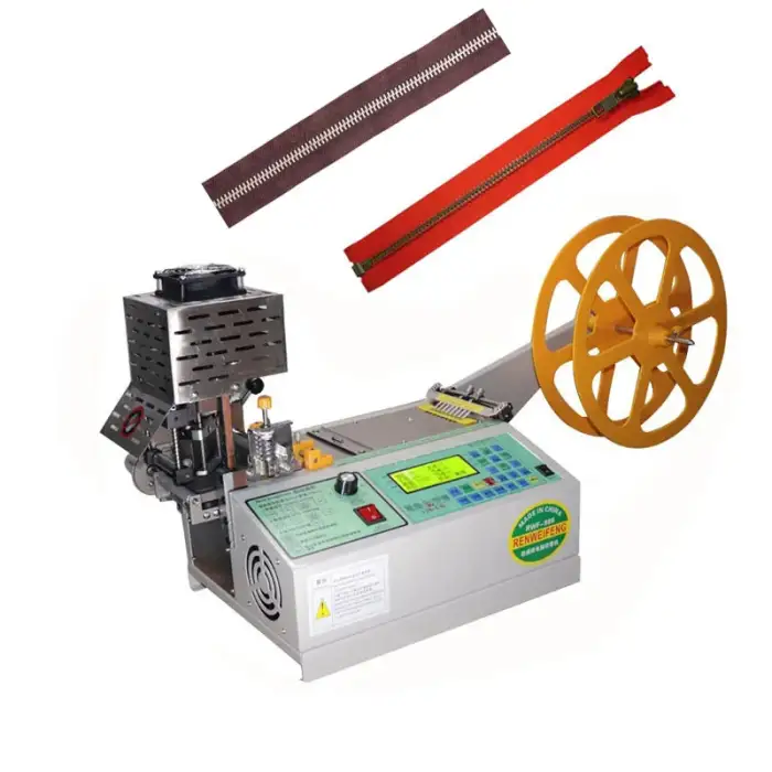 987 Eagle Zig Zag Bevel Side Bar Shrink Braiding Machine Leather Packing Rope Nylon Webbing Ribbon Tape Cutter Cutting Machine