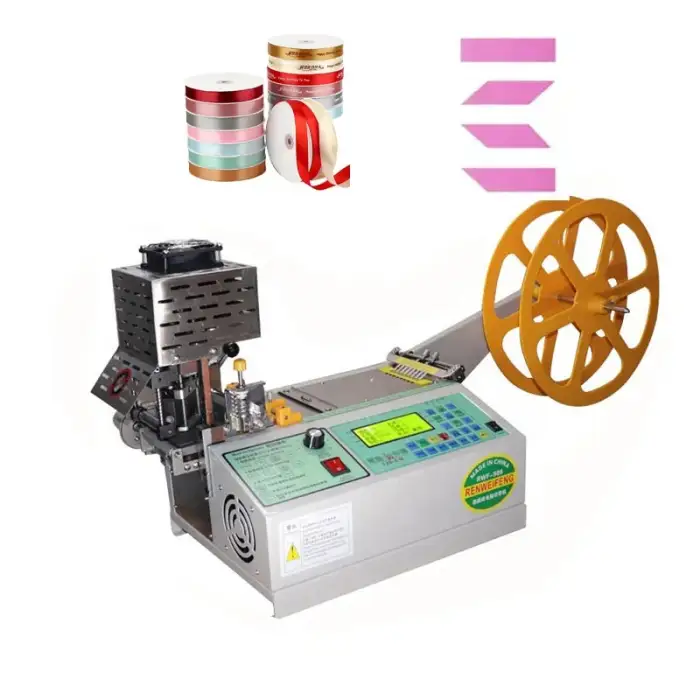 987 Eagle Zig Zag Bevel Side Bar Shrink Braiding Machine Leather Packing Rope Nylon Webbing Ribbon Tape Cutter Cutting Machine