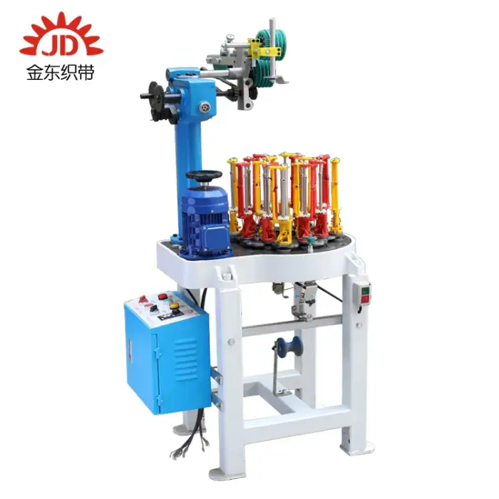 JD 4 head Leather Cord Elastic Rope Machine Braiding Machine